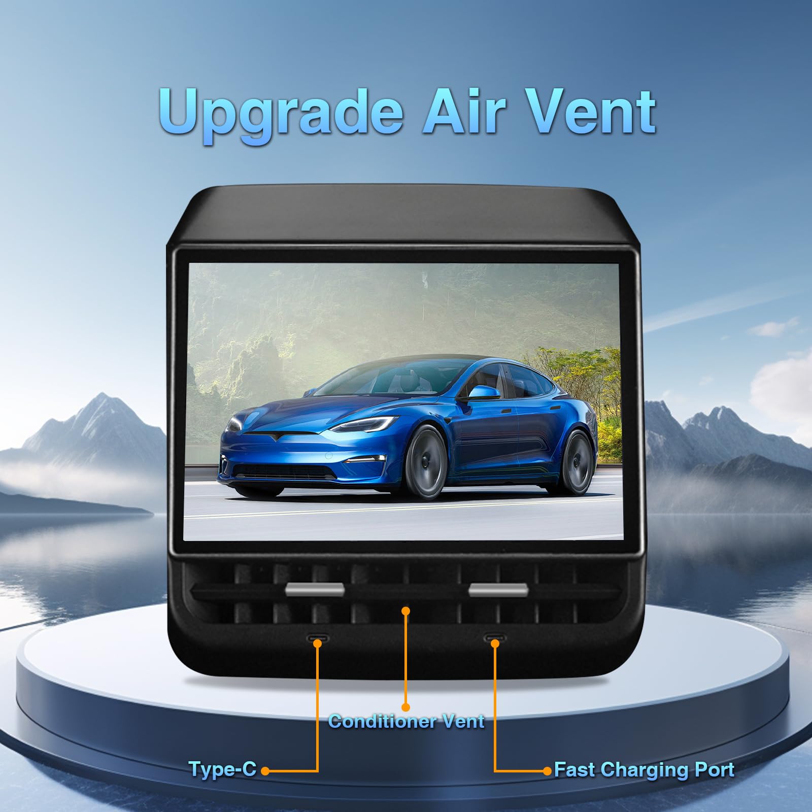 Osemall Type-C charging port keeps devices powered on the road.