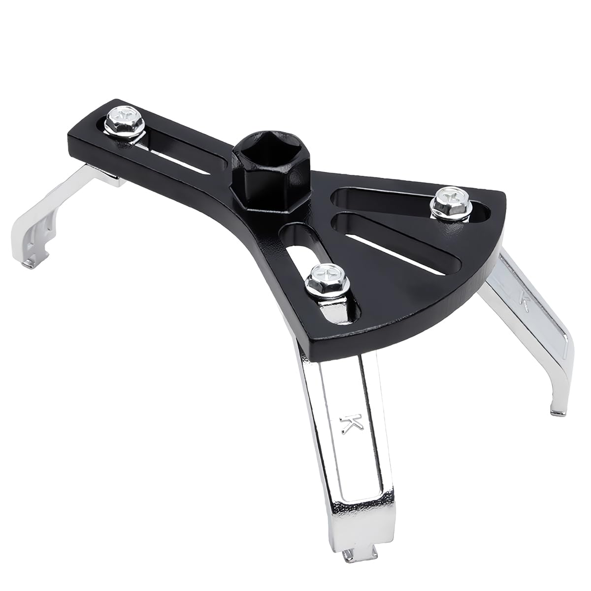 Osilly universal-fit fuel pump tool works with most vehicles.