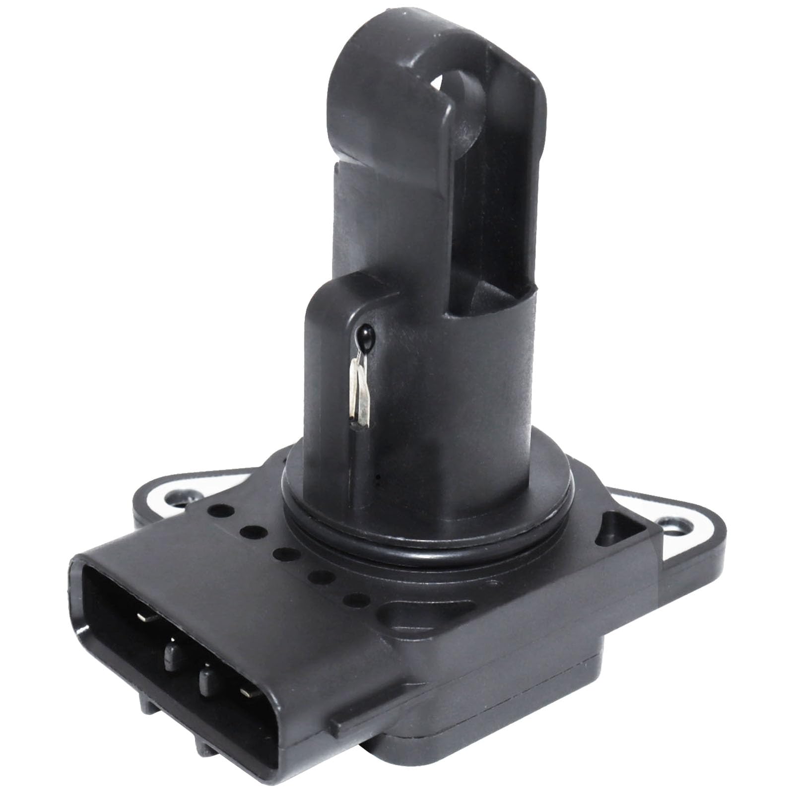 OSKYUO MAF sensor top view, compact for accurate airflow readings.