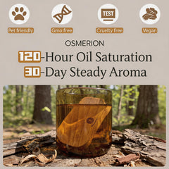 Osmerion Cologne-scent wood block for stylish, refreshing drives