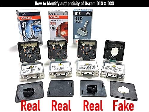 OSRAM D3S bulb color temperature near 4500K for daylight-like illumination