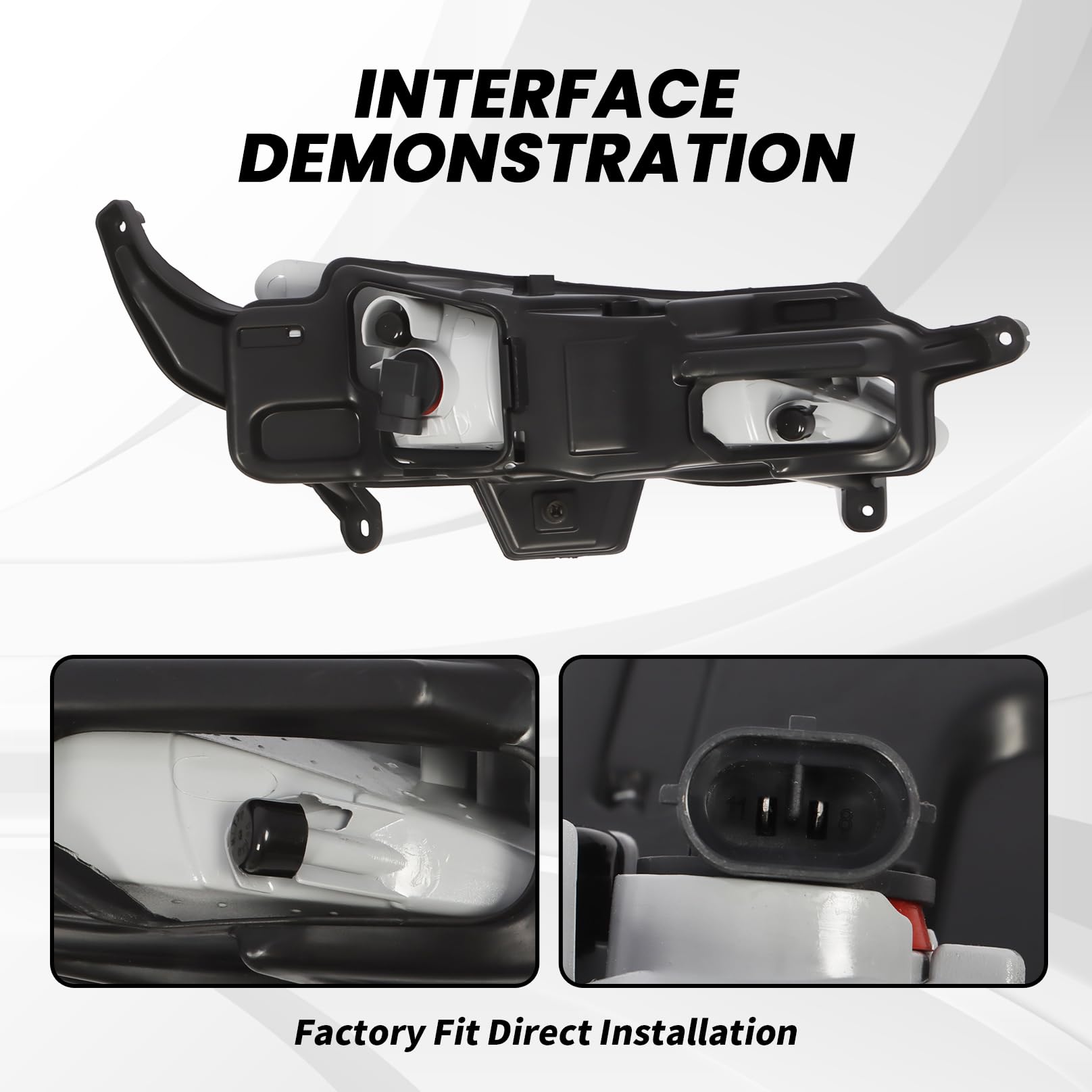 OsyphereX direct replacement fog light for Optima 2011-2013, easy swap