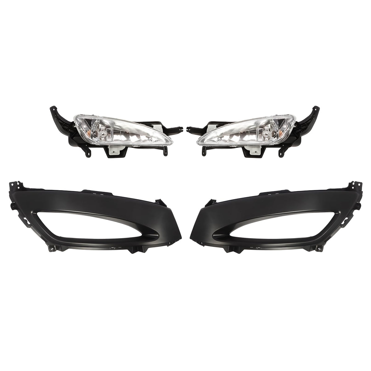 OsyphereX front fog light assembly for Optima with bezel, improving night visibility