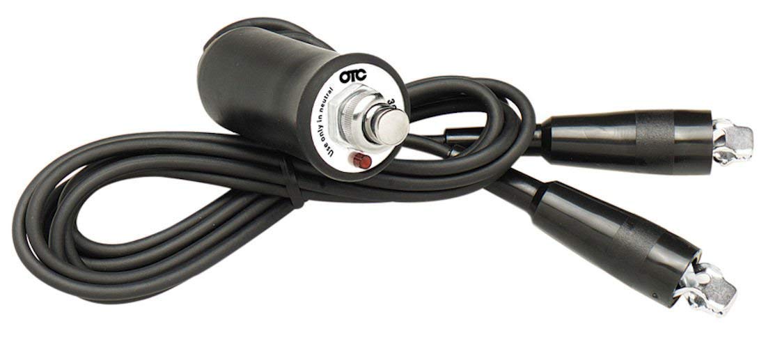 OTC 3650 heavy-duty remote starter switch, front view, enabling single-person engine starting.