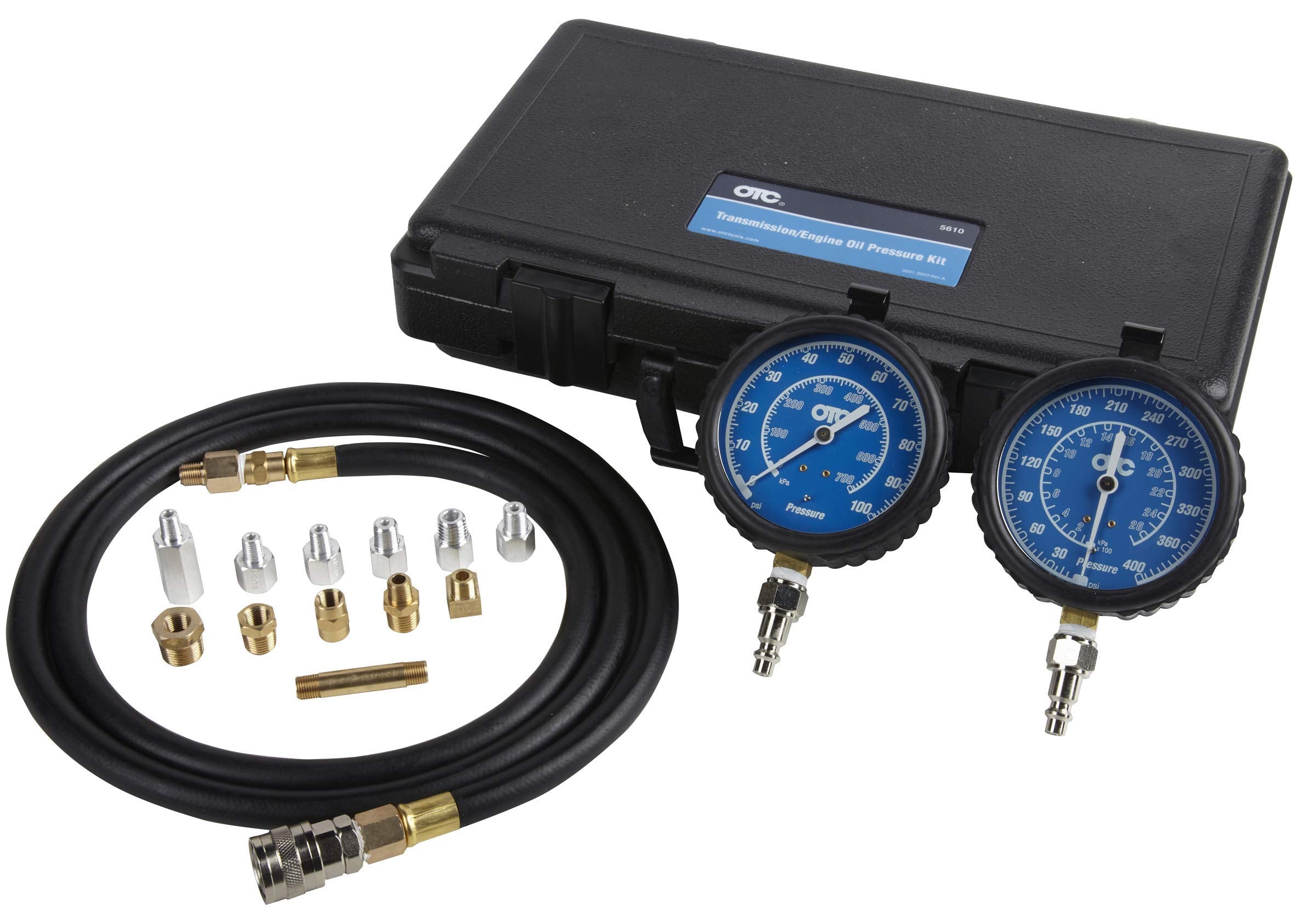 OTC 5610 includes 13 adapters for many vehicle connections