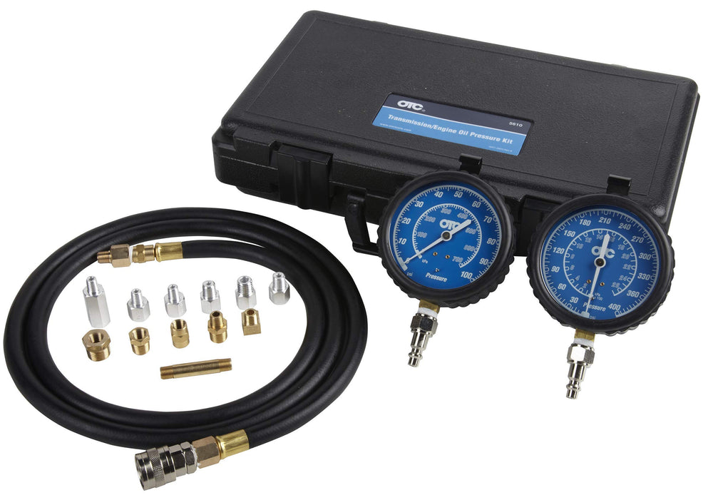 OTC 5610 includes 13 adapters for many vehicle connections