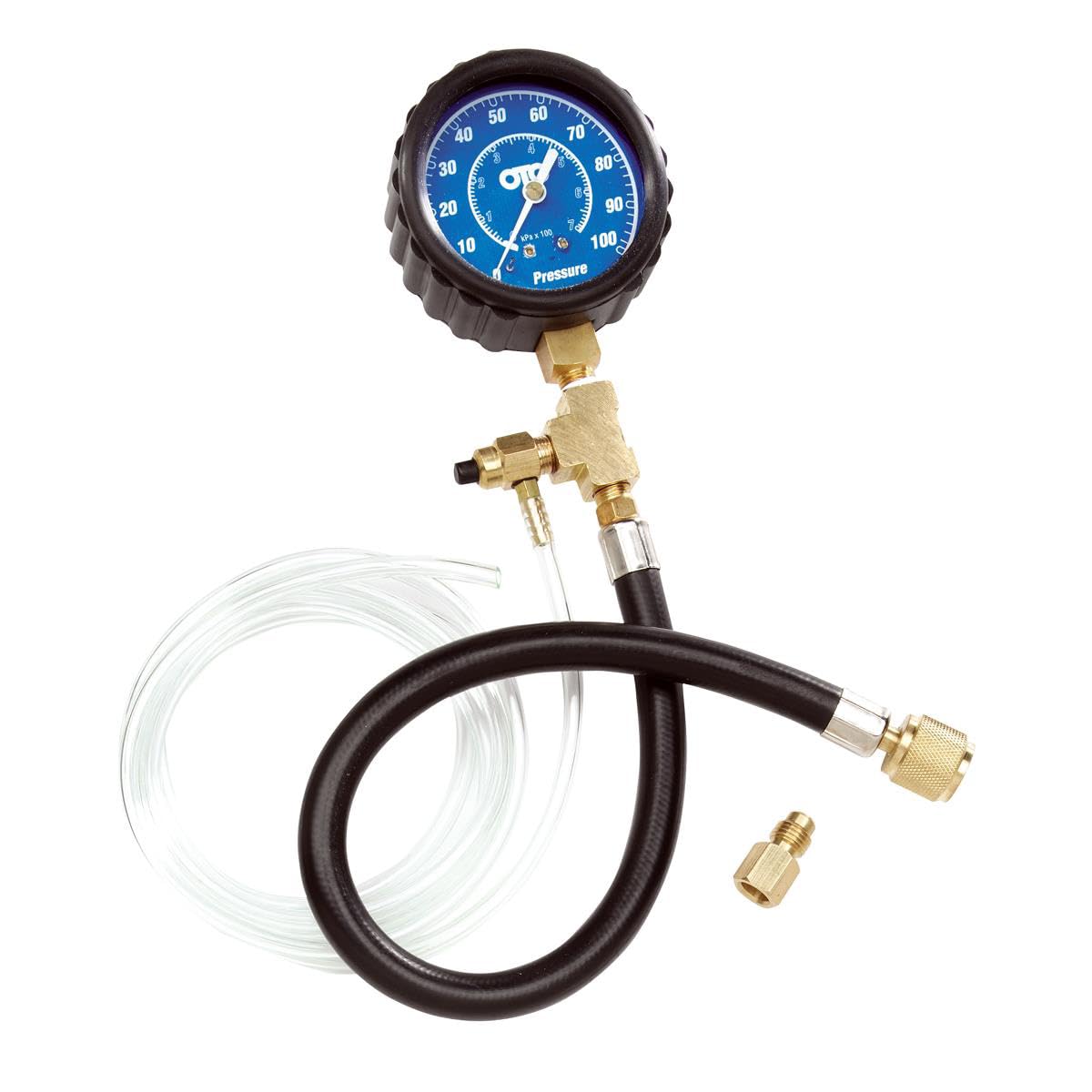 OTC 5630 brass fittings and hoses enabling durable testing in any shop