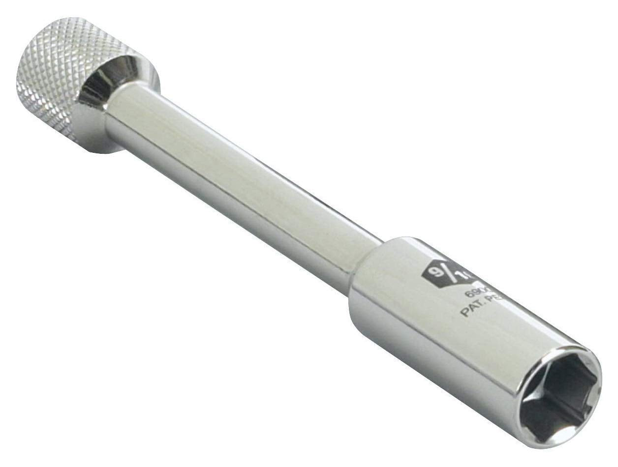 OTC 6900 spark plug socket with integral extension for easy reach in tight engines