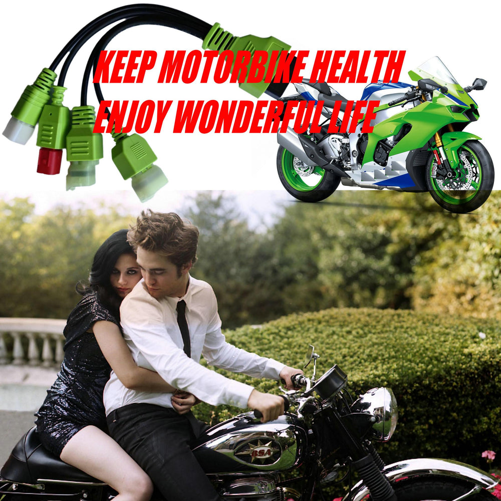 OTKEFDI packaged motorbike OBD cable kit ready to use
