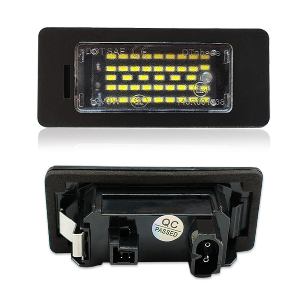 OTnhaee BMW license light left side for improved rear visibility