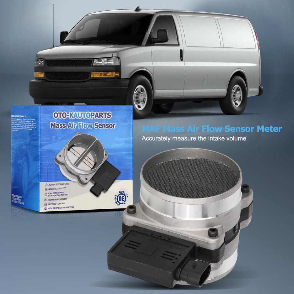 OTO-KAUTOPARTS MAF sensor compatible with Chevy and GMC models.