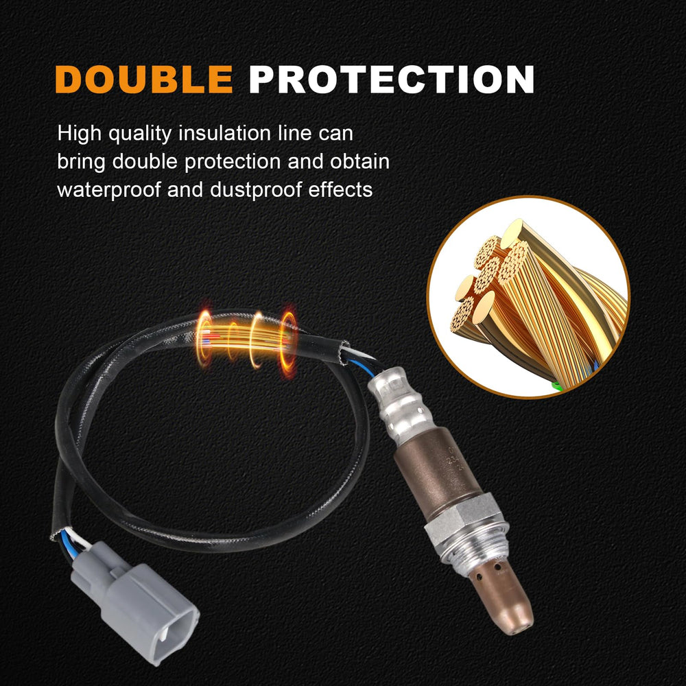 OTO-KAUTOPARTS anti-seize coating on O2 sensor threads eases installation and maintenance.