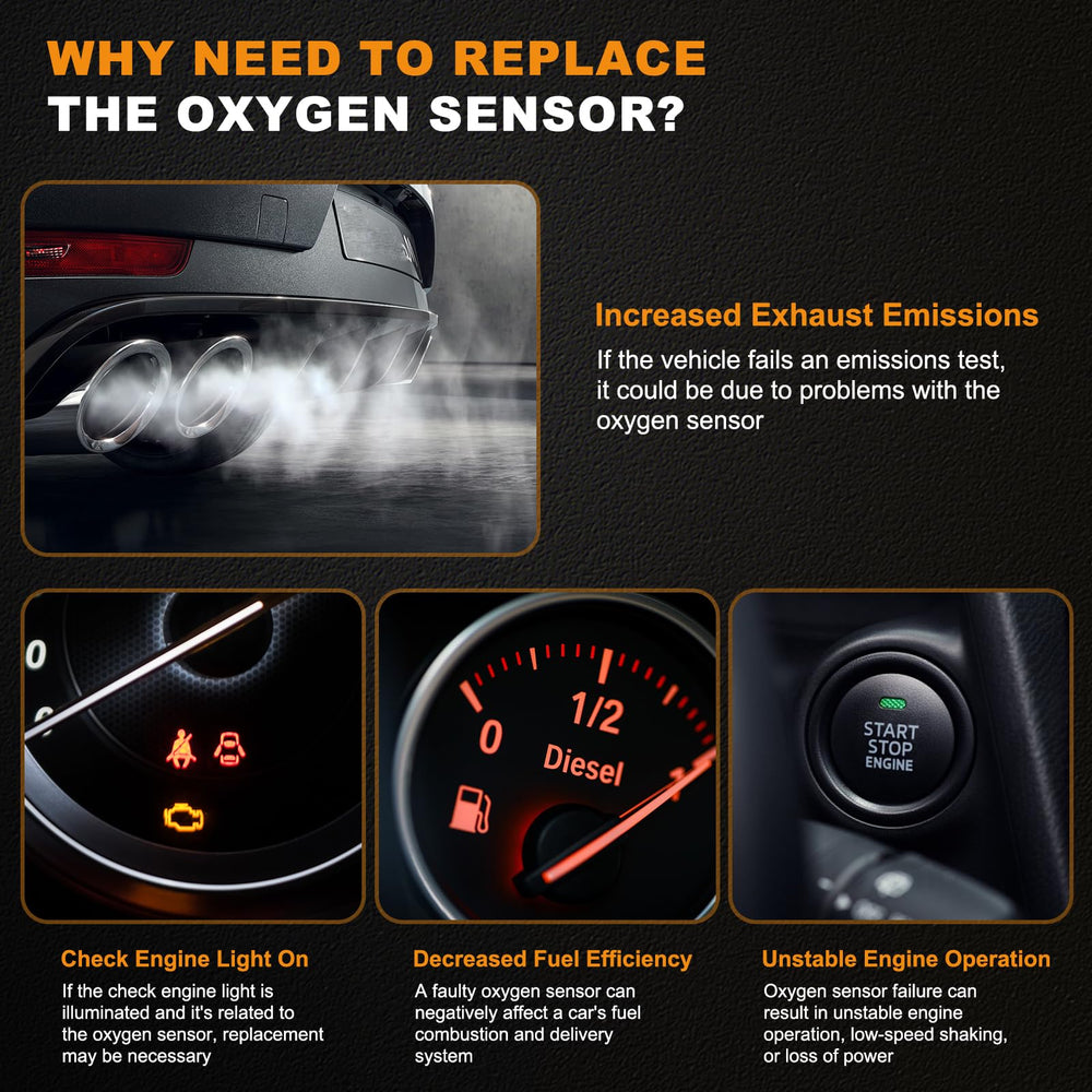 OTO-KAUTOPARTS O2 sensor upstream for RAV4 improves fuel trim feedback and emissions data.