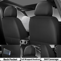 otoez back seat protector with installation kit ready for easy front and back protection