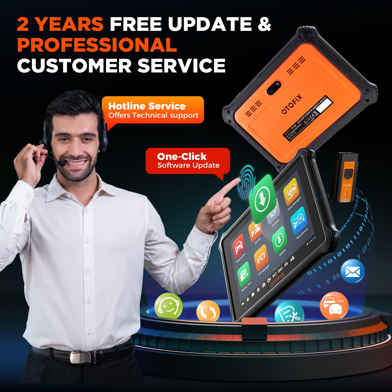 OTOFIX D1 Lite AutoVIN and AutoAuth for easy vehicle access