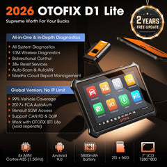 OTOFIX D1 Lite Bluetooth OBD2 connection for portable diagnostics