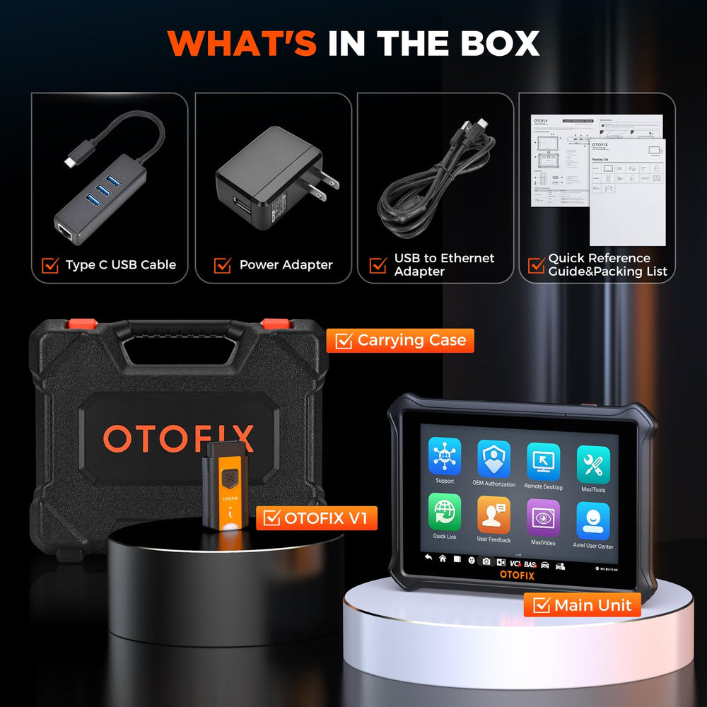 OTOFIX D1 Lite two-year free updates and warranty information