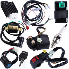 OTOHANS Automotive ATV wiring harness laid out for reliable electrical connections