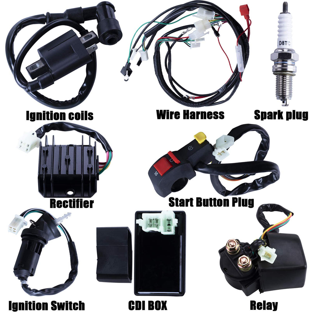 OTOHANS AUTOMOTIVE CDI ignition coil kit for reliable ATV ignition.