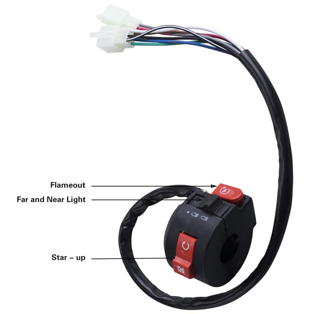 OTOHANS AUTOMOTIVE four-pin-ignition-switch highlights L/N pins for easy replacement.