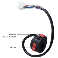 OTOHANS AUTOMOTIVE four-pin-ignition-switch highlights L/N pins for easy replacement.