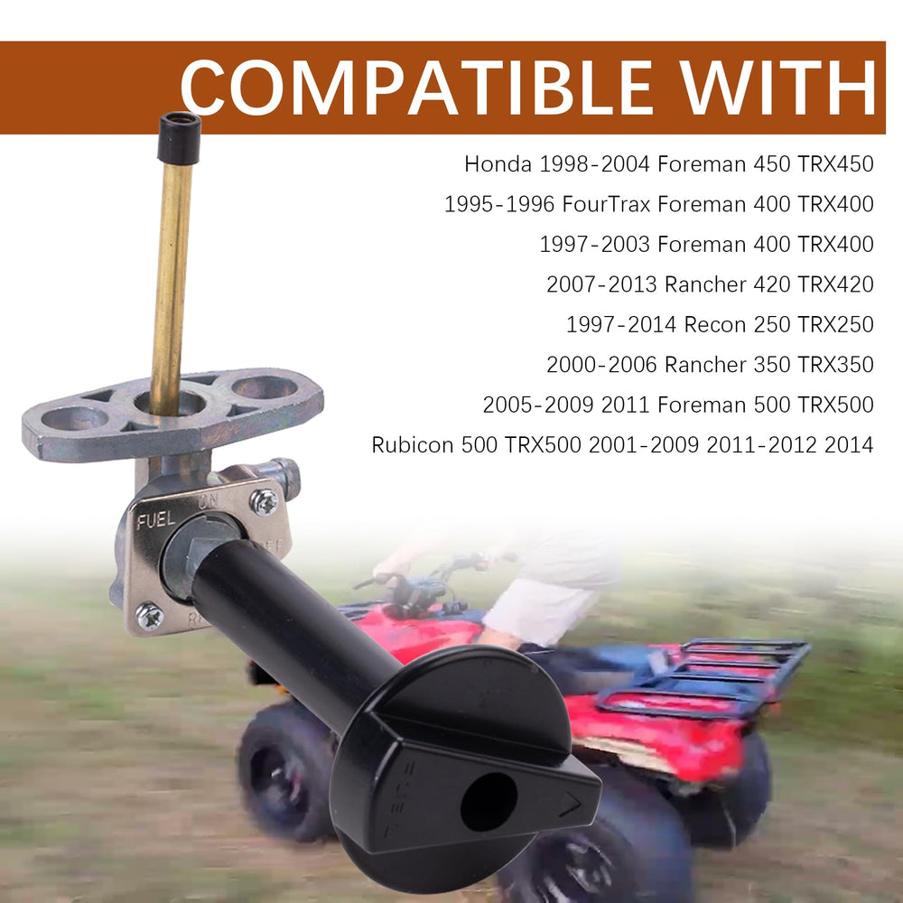 OTOHANS Automotive fuel valve petcock durable body designed to resist heat and vibration.
