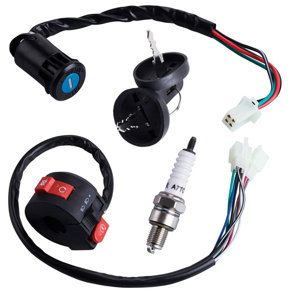 OTOHANS AUTOMOTIVE left-starter-switch visual for reliable ATV starting.
