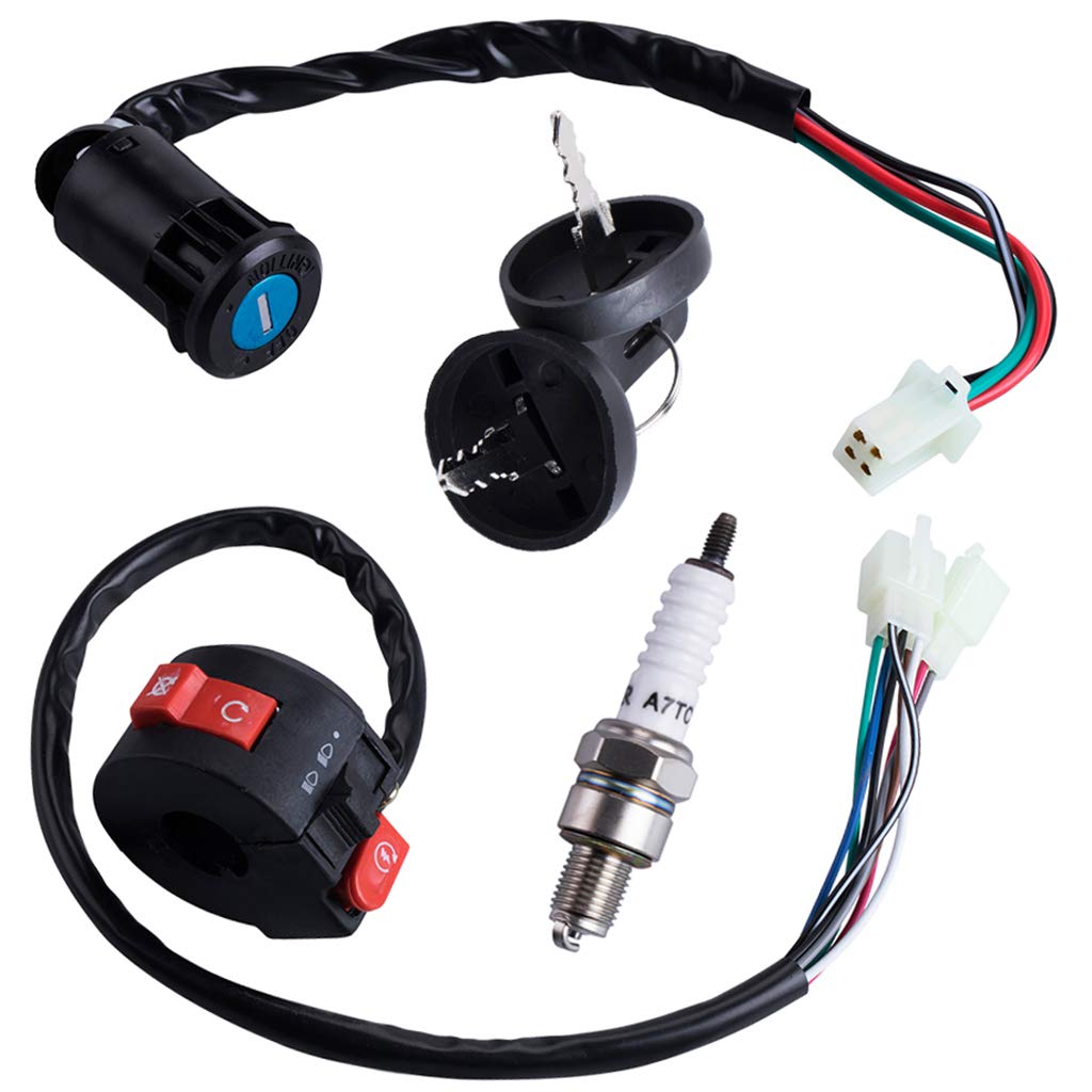 OTOHANS AUTOMOTIVE left-starter-switch visual for reliable ATV starting.