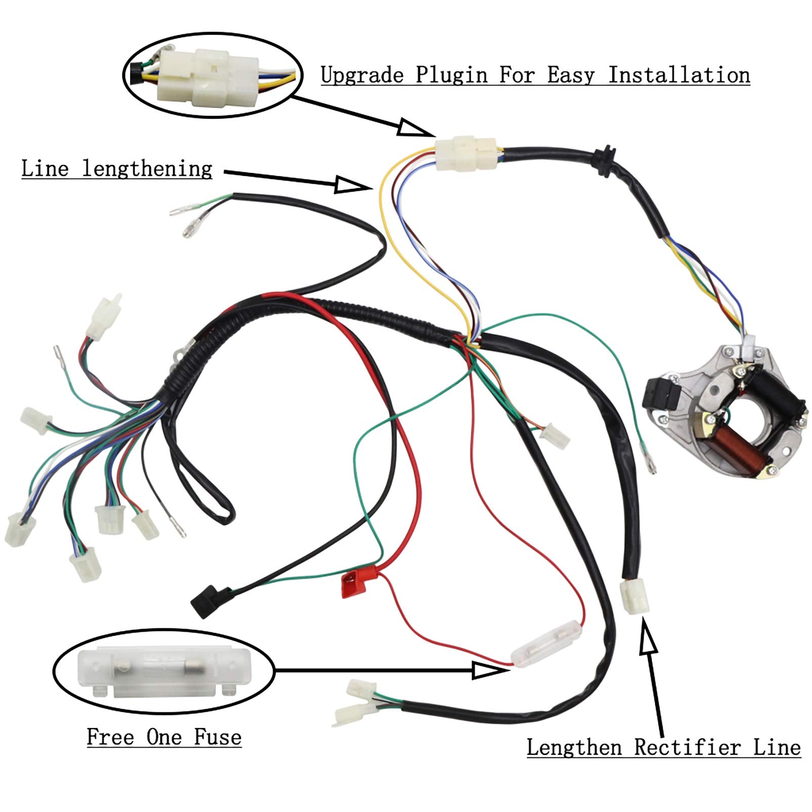 OTOHANS Automotive rectifier voltage regulator provides clean charging for electronics.