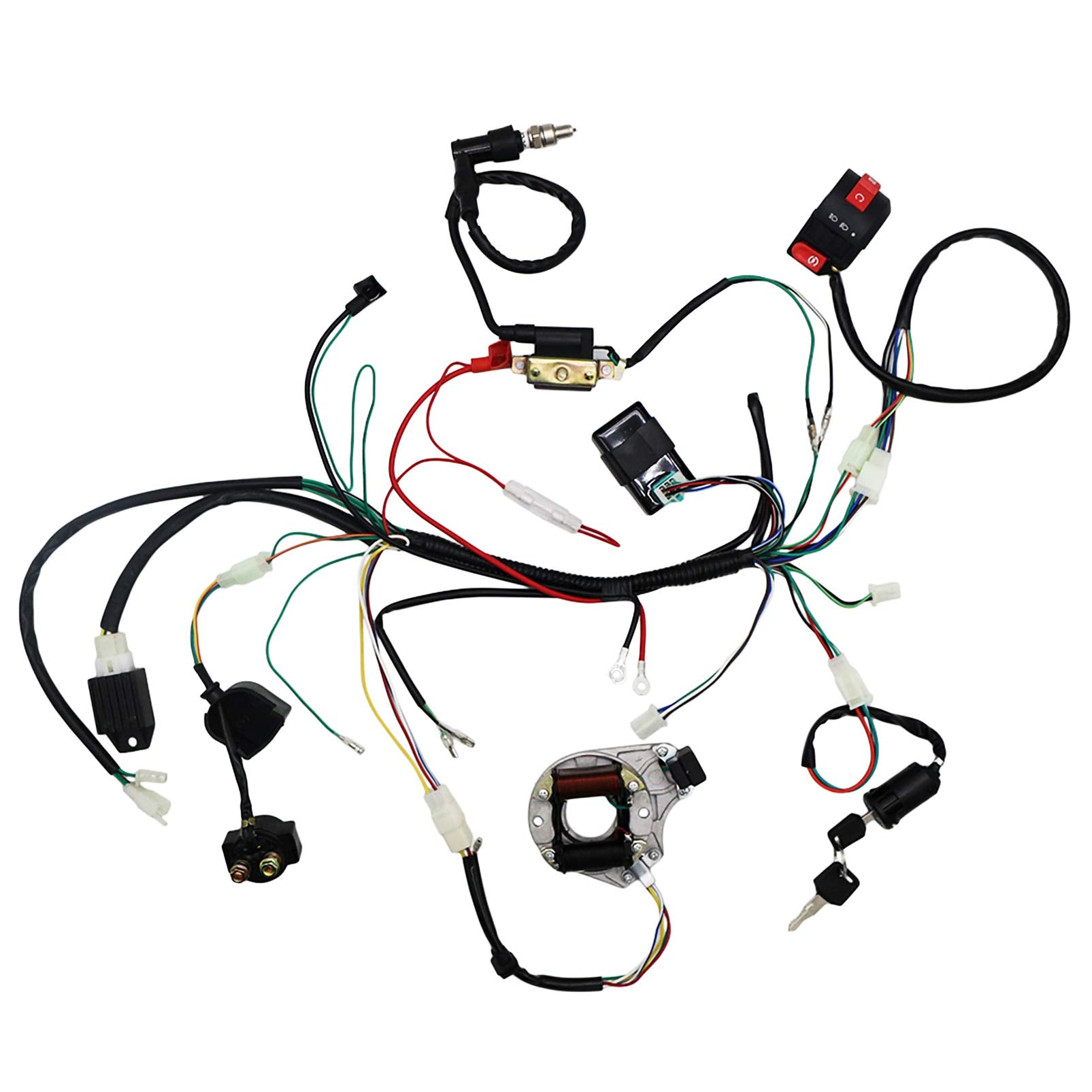 OTOHANS Automotive stator magneto generator supplies continuous charging during rides.