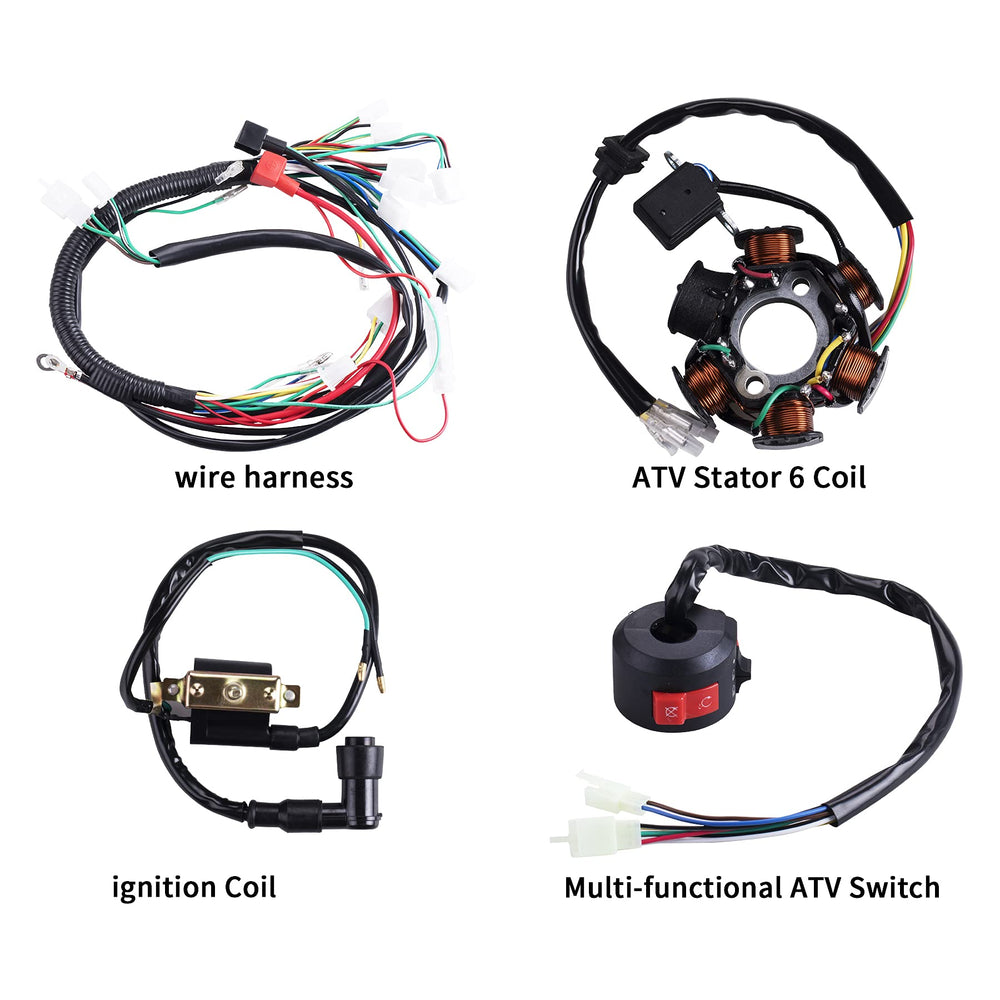 OTOHANS AUTOMOTIVE waterproof ignition switch with keys for rugged use.