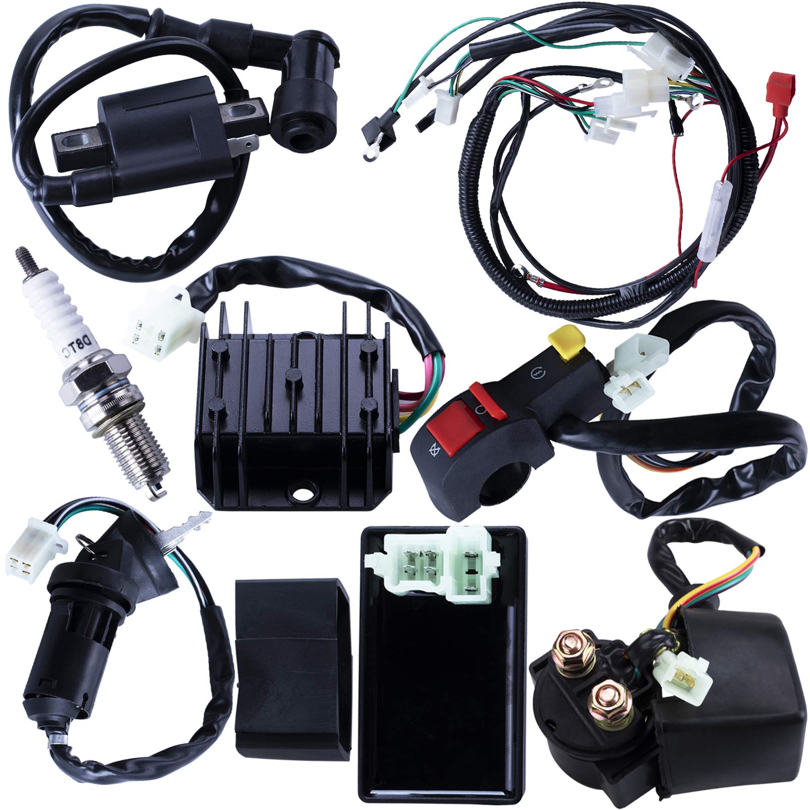 OTOHANS AUTOMOTIVE wiring harness close-up highlighting thick copper wiring for durability.