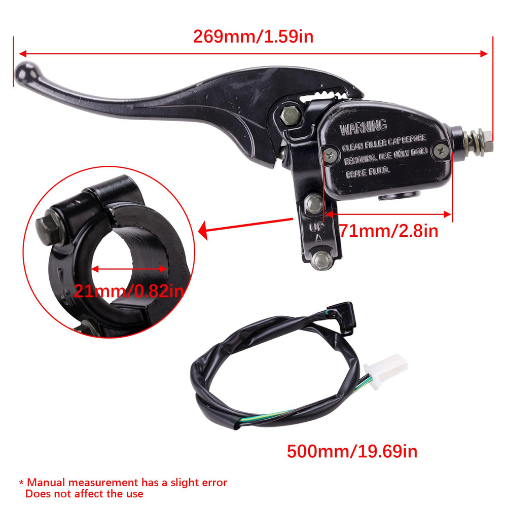OTOHANS Brake Master Cylinder compatibility with multiple Polaris ATV models ensures easy replacement.