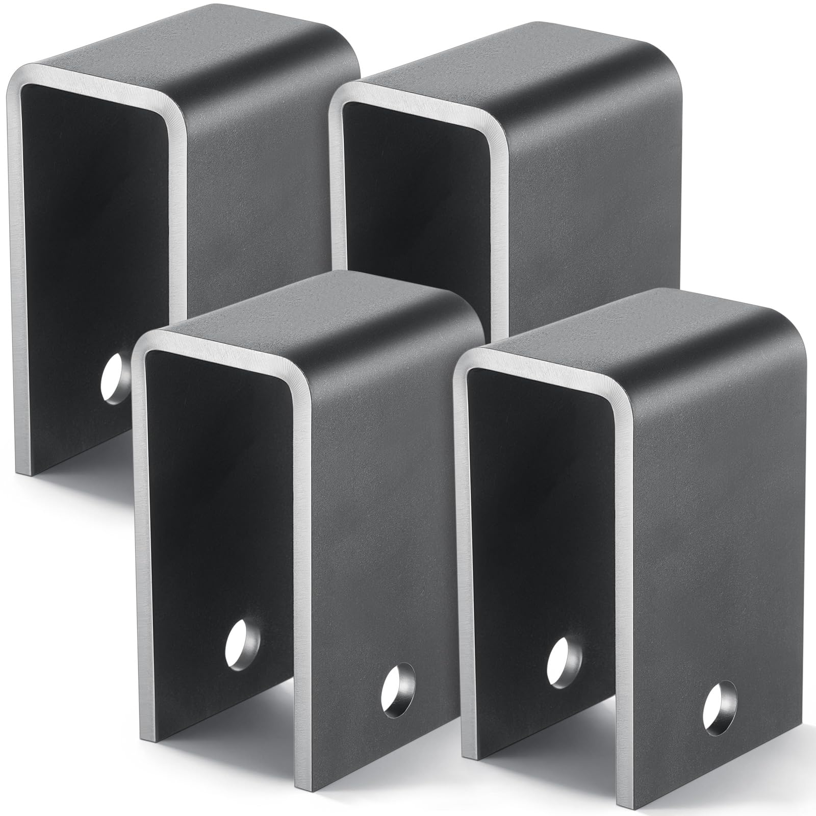 Otoolling trailer leaf spring hanger front view highlighting durable construction for front axle support.