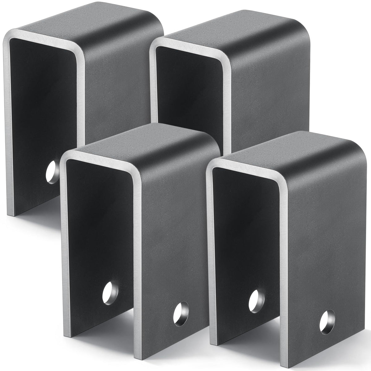 Otoolling trailer leaf spring hanger front view highlighting durable construction for front axle support.