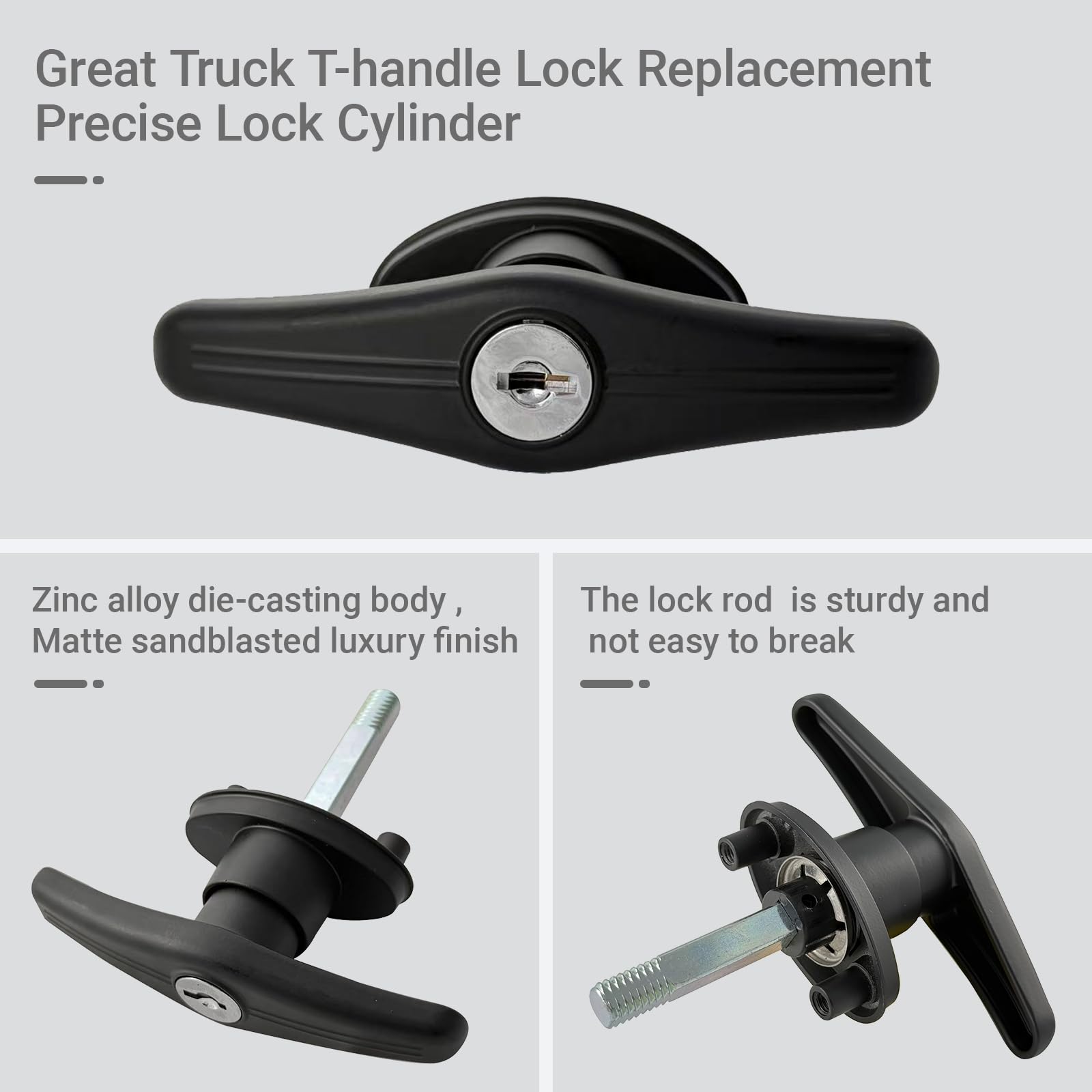 OTTOPO premium zinc alloy die-cast body offers durable, weather-resistant protection.