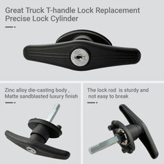 OTTOPO premium zinc alloy die-cast body offers durable, weather-resistant protection.