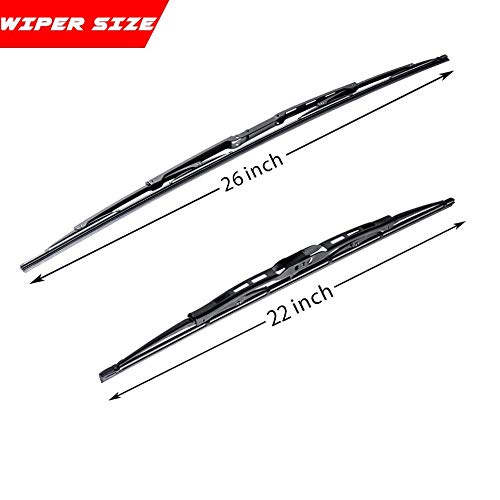 OTUAYAUTO two-piece blade set for BMW E39 enables quick replacement