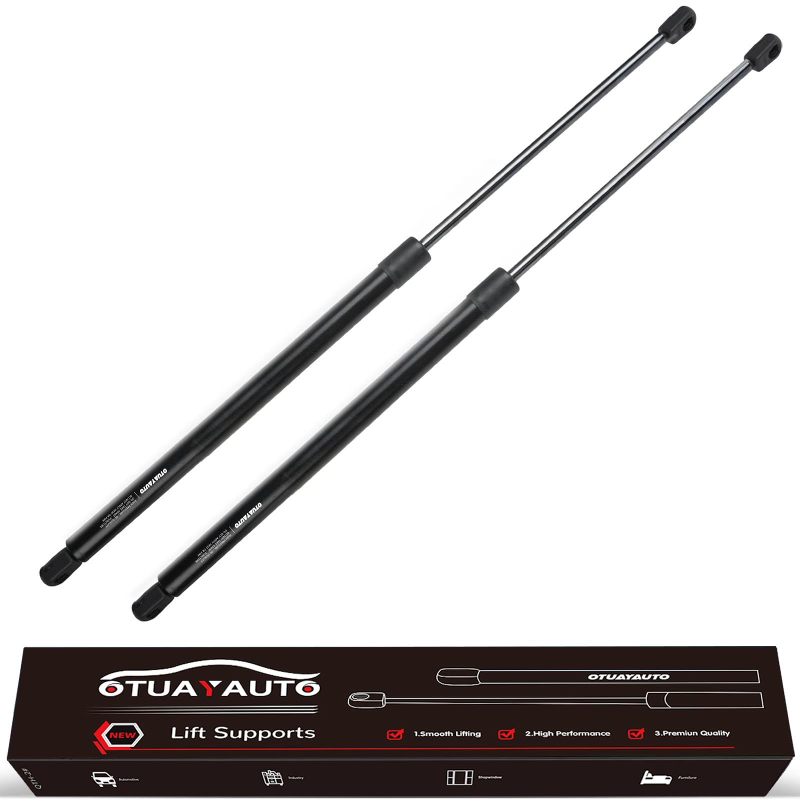 OTUAYAUTO Honda Odyssey liftgate struts pack-2 for smooth trunk opening.