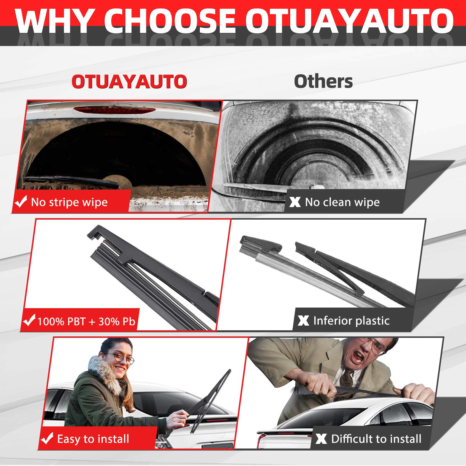 OTUAYAUTO instruction manual close-up with installation steps.