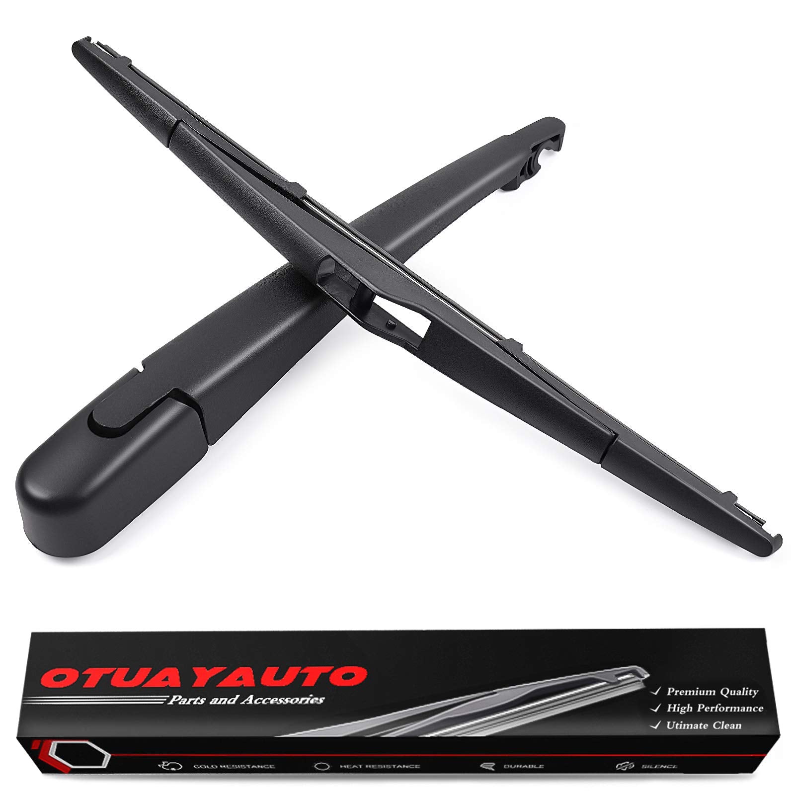 OTUAYAUTO Hyundai Tucson rear wiper arm close-up for precise fit.