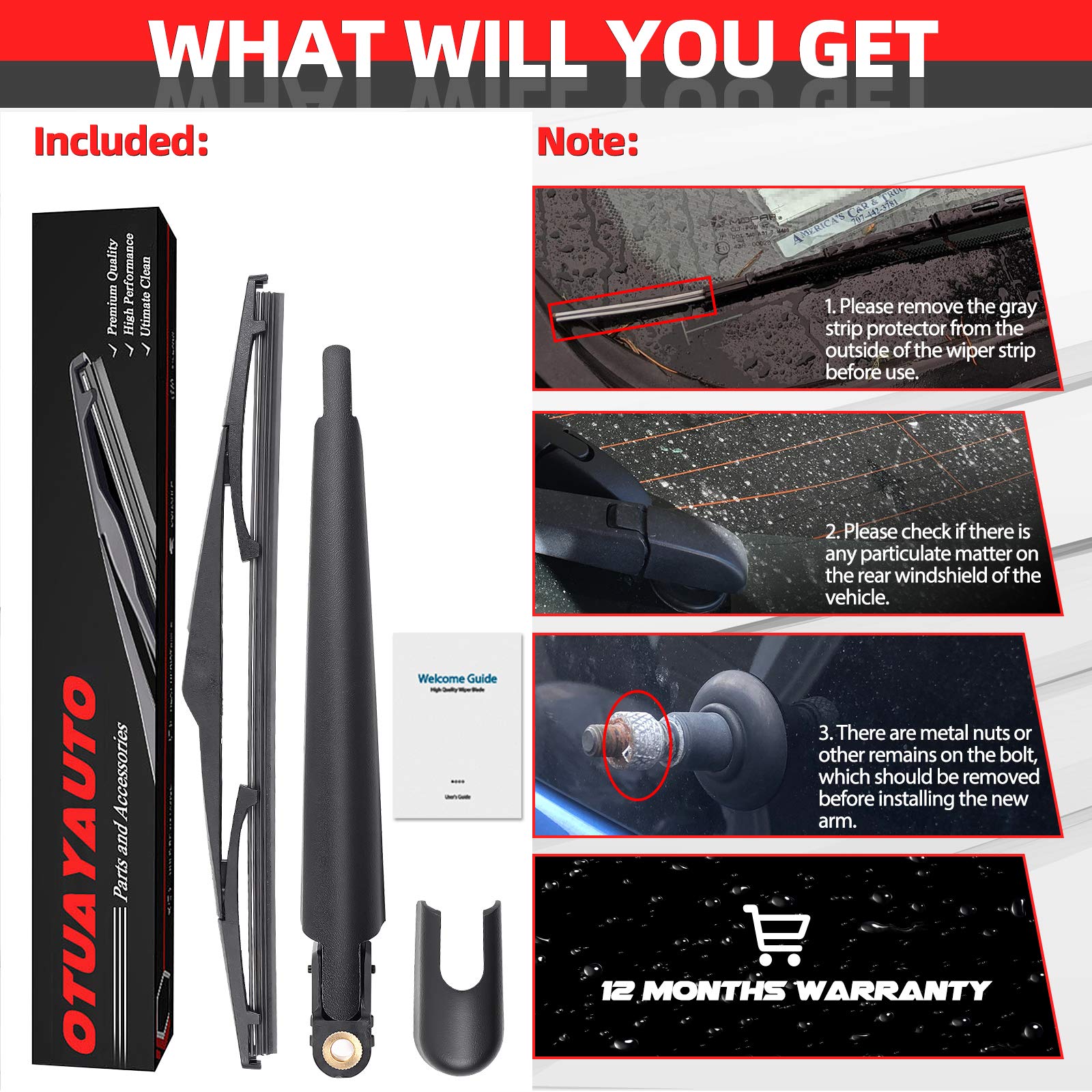 OTUAYAUTO complete replacement kit image ready for quick swap.