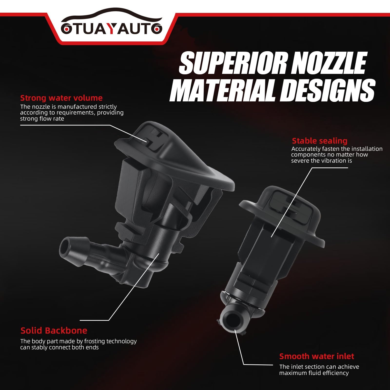 OTUAYAUTO Jeep Wrangler JK/JL fitment ensures compatibility.