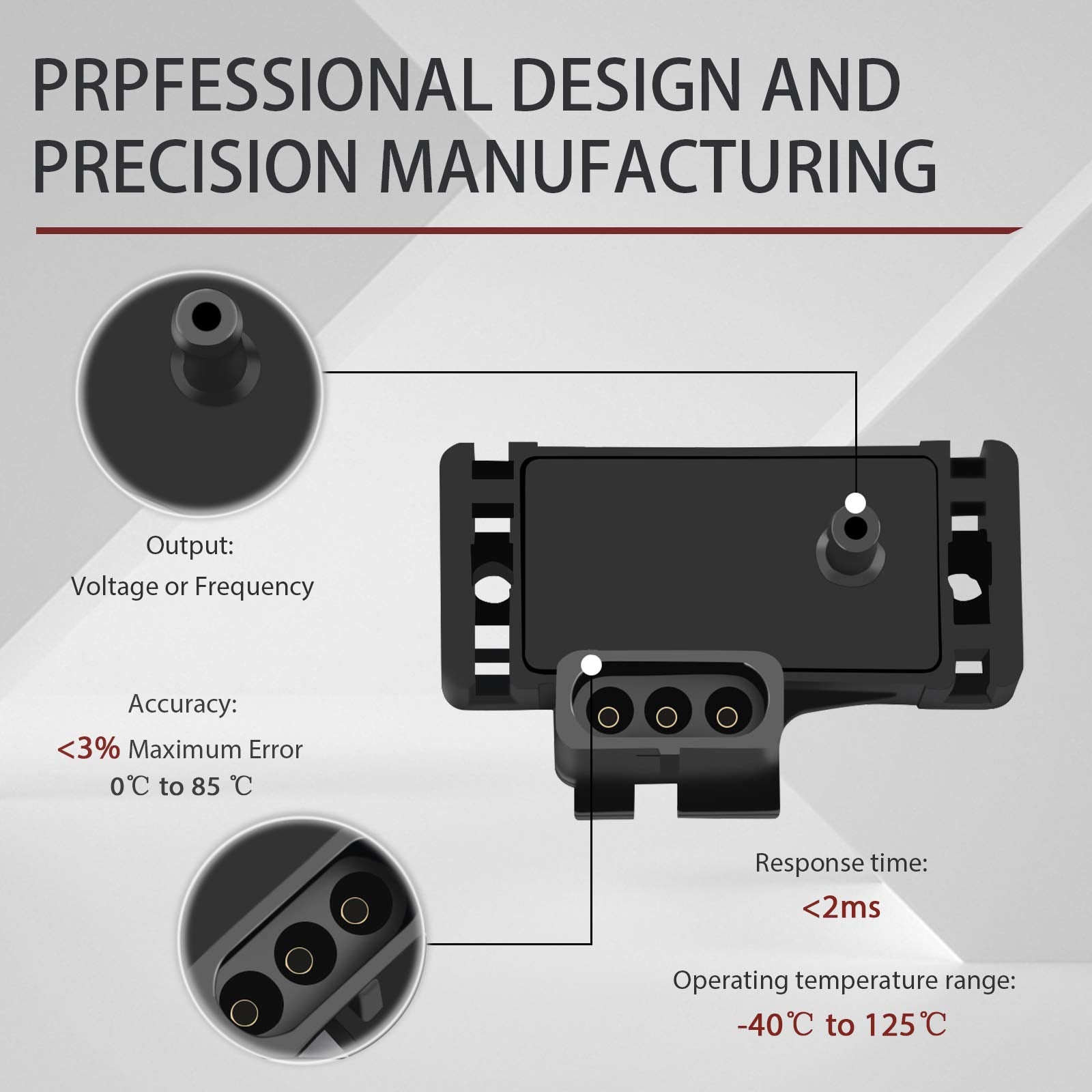 OTUAYAUTO Map sensor packaging highlights OEM-ready replacement
