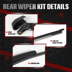 OTUAYAUTO replacement wiper kit OE61627206357 for BMW X5