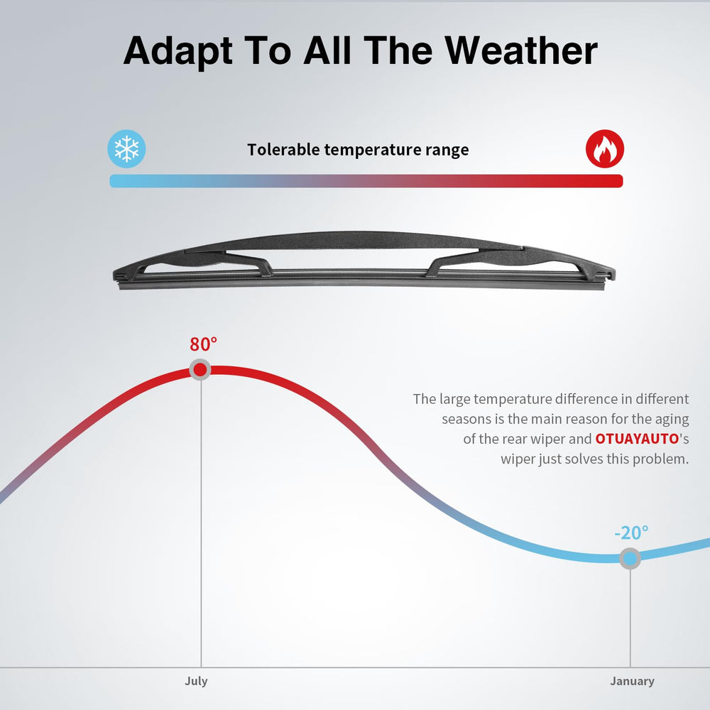 OTUAYAUTO precision edge wiper blade for quiet operation on Buick Enclave