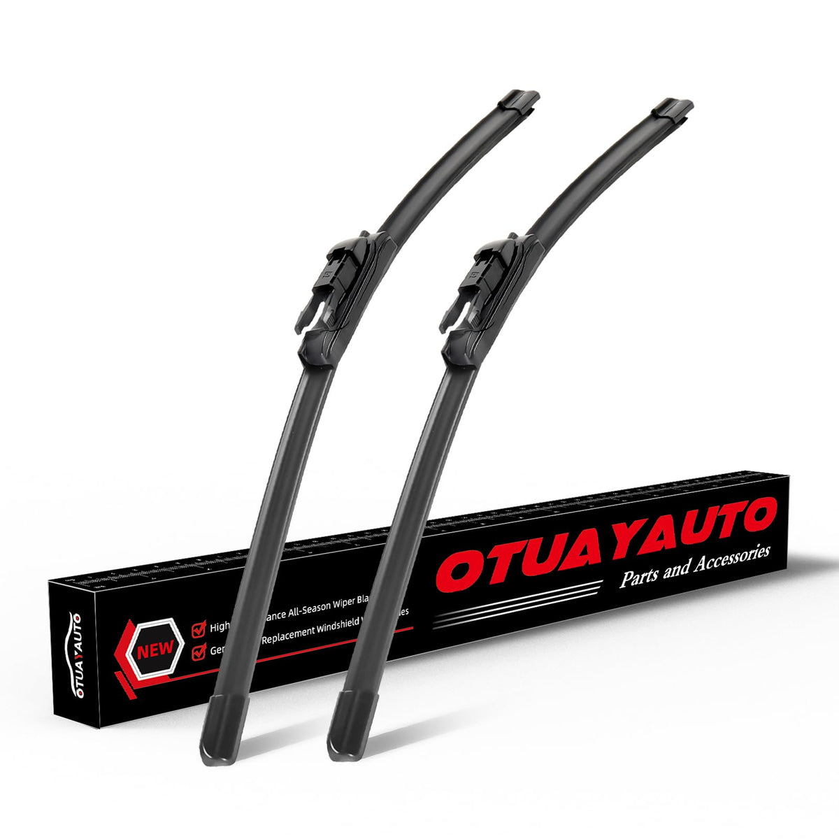 OTUAYAUTO premium wiper blades 22-inch left-right pack for Chevy Avalanche deliver crystal-clear visibility in rain
