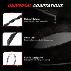 OTUAYAUTO premium wiper blades 22-inch right-side view for Tahoe Suburban improve rain clearance