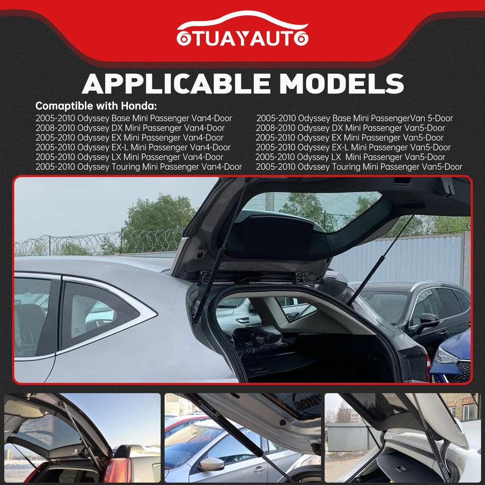 OTUAYAUTO rear lift support assembly for 2005-2010 Odyssey compatibility.