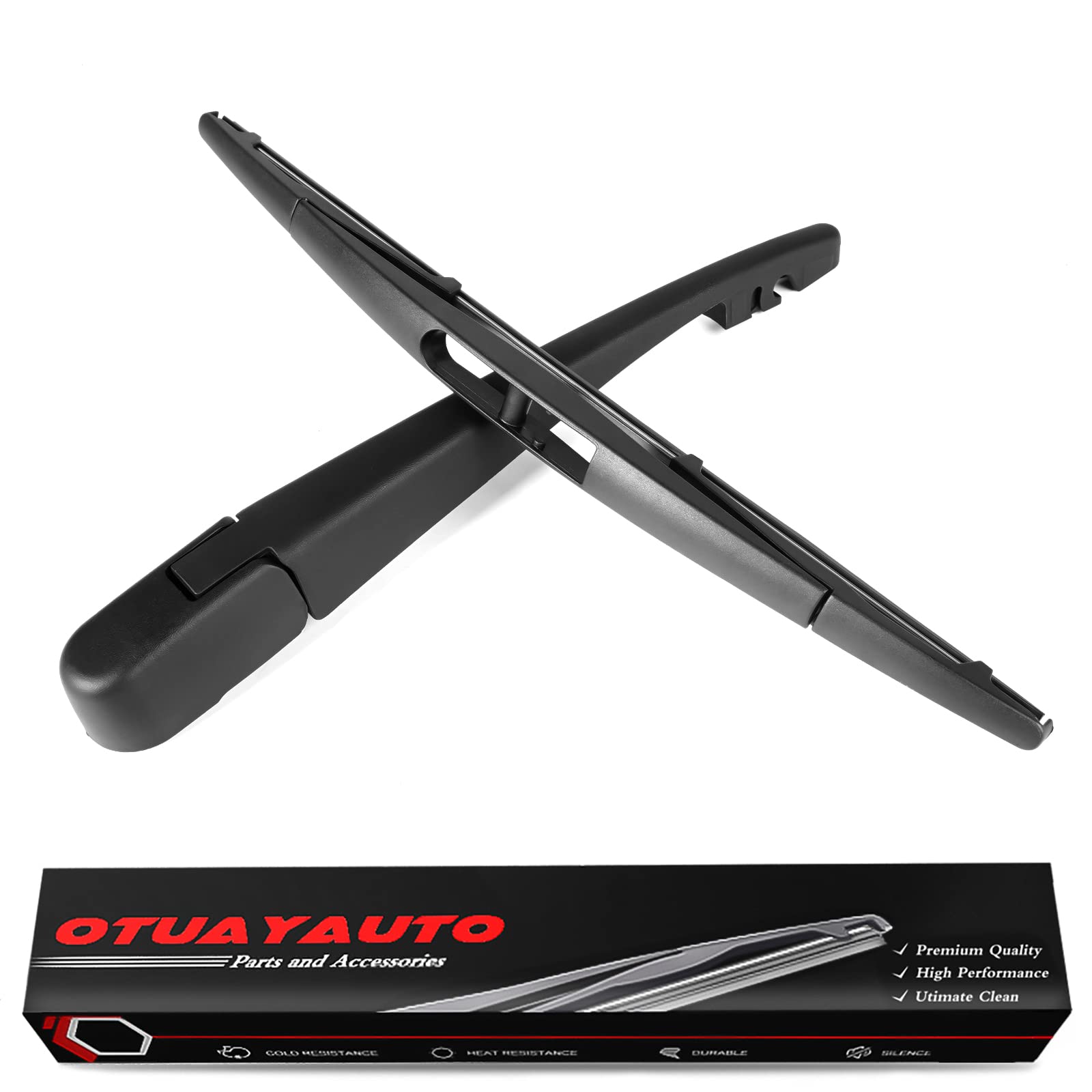 OTUAYAUTO rear-windshield-wiper assembly for Jeep Wrangler JL ensures a precise fit on your rear glass.